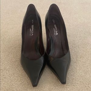 Via Spiga black stilettos